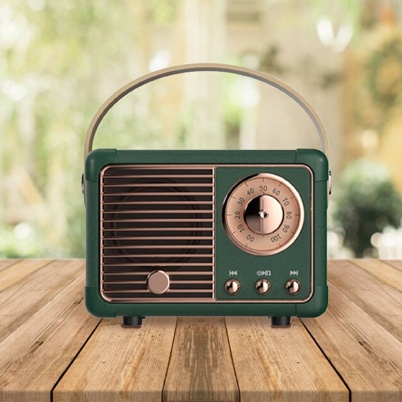 Mini Retro Wireless Bluetooth Speaker