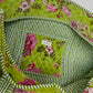Botanical Velvet Quilted Tote Bag