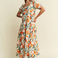 Orange Grove Dress with Pockets