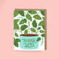 Basil Thank You Greeting Card