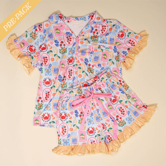 Ciao Bella Pajama Shorts Set