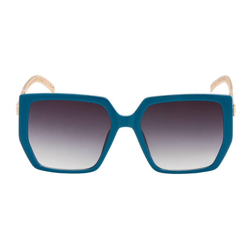 1304 Jade - Chic Oversized Women's Sunglasses