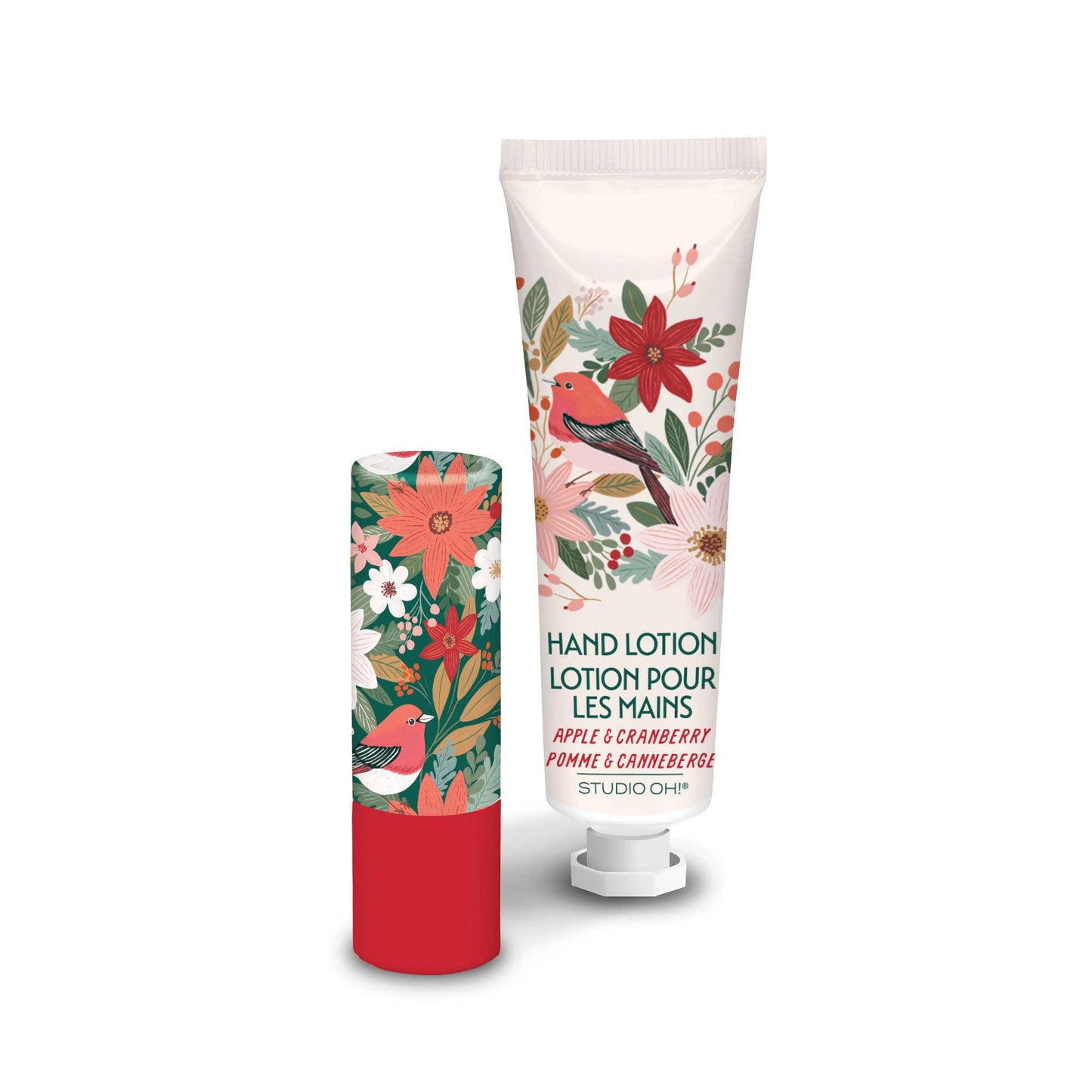 Nature's Celebration Lip Balm & Hand Lotion Set - Christmas