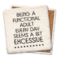 Being a Functional Adult Every Day Coaster
