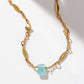 Prism Gems Birthstone Necklace - March