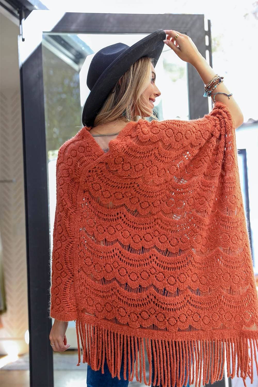 Cozy Scallop Lace Shawl