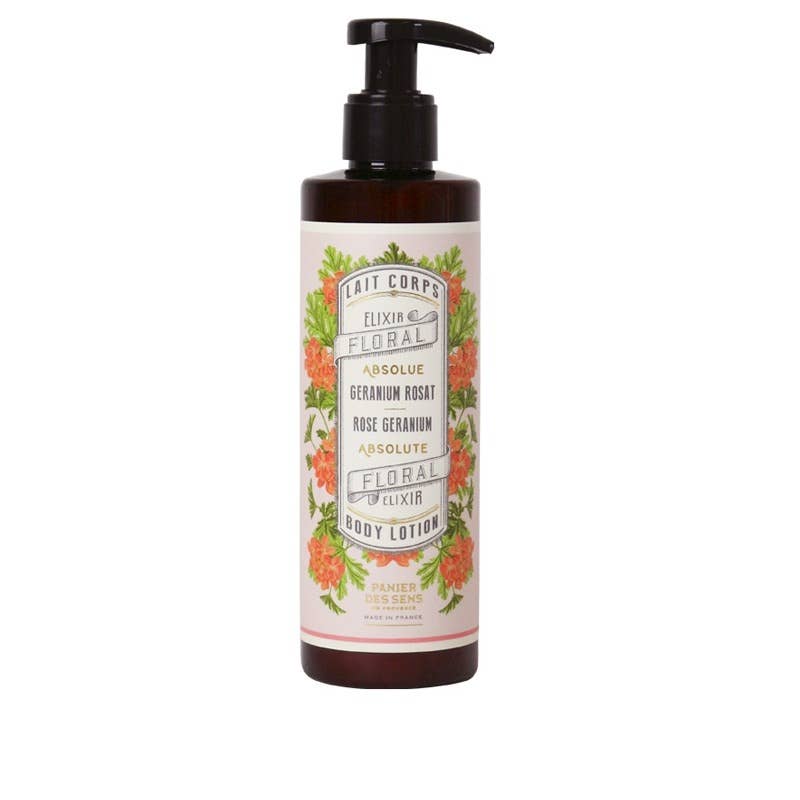 8.4 fl oz Rose Geranium Body Lotion