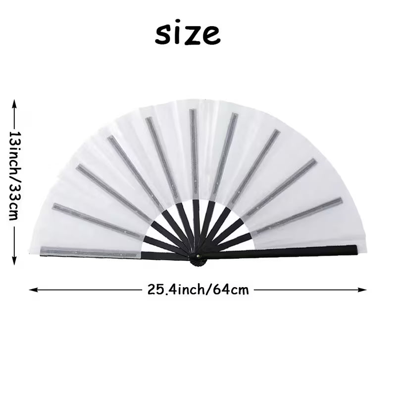 Orange Slice Hand Fan