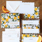 Orange Orchard Assorted Notecard Set