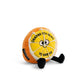 Orange Slice Plushie  Soft Cuddly Perfect For Gifting Toy