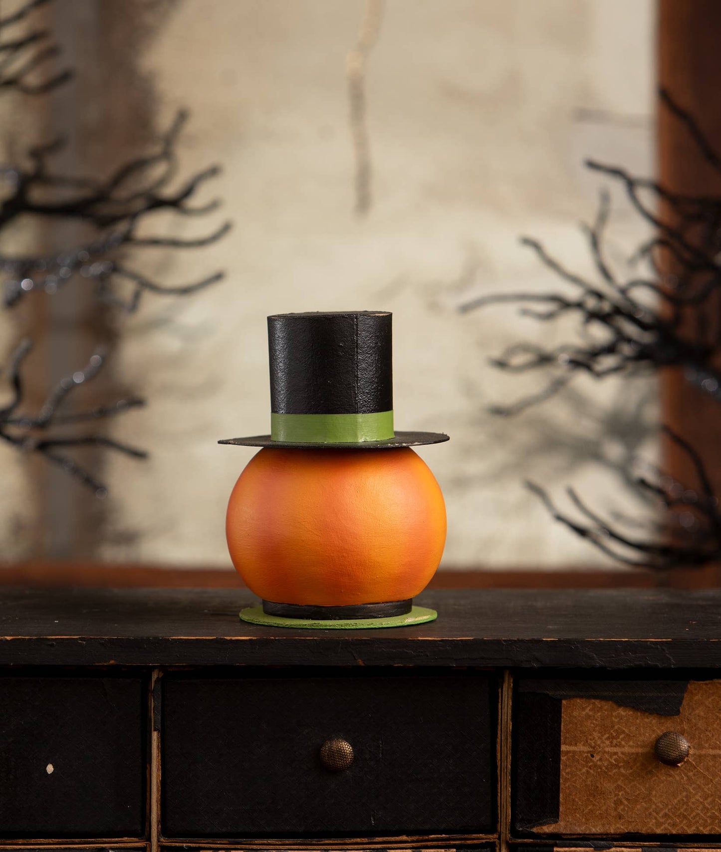 Smiling Pumpkin Container