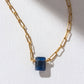 Prism Gems Birthstone Necklace - September