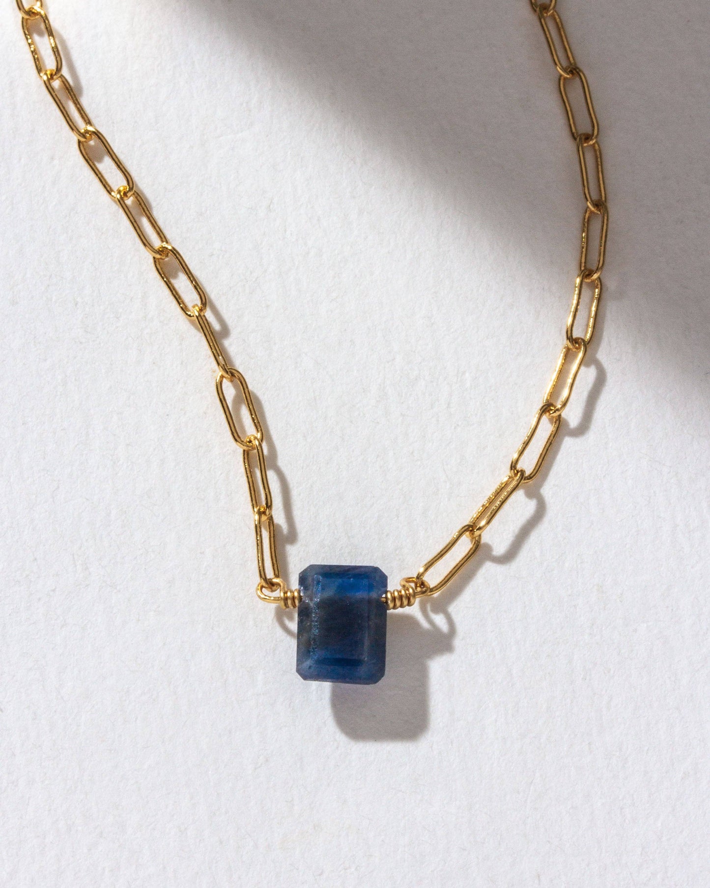 Prism Gems Birthstone Necklace - September