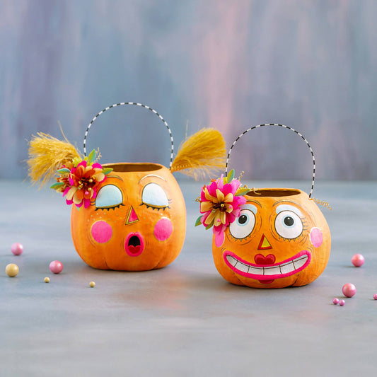 Glitterville Pumpkin Buckets