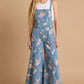 Muse Floral Wide-Leg Overalls