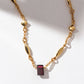 Prism Gems Birthstone Necklace - January