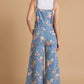 Muse Floral Wide-Leg Overalls