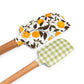 Orange Orchard Silicone Kitchen Spatulas - Set of 2