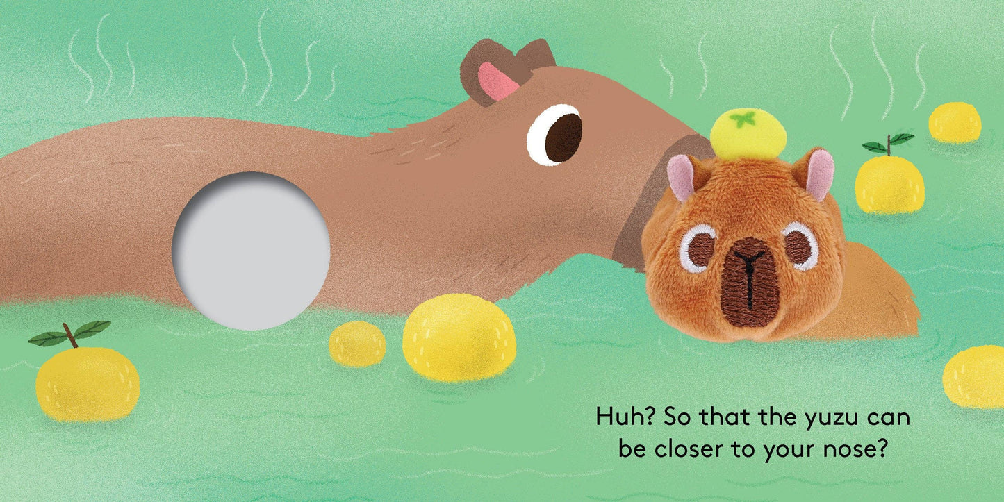 Baby Capybara: Finger Puppet Book