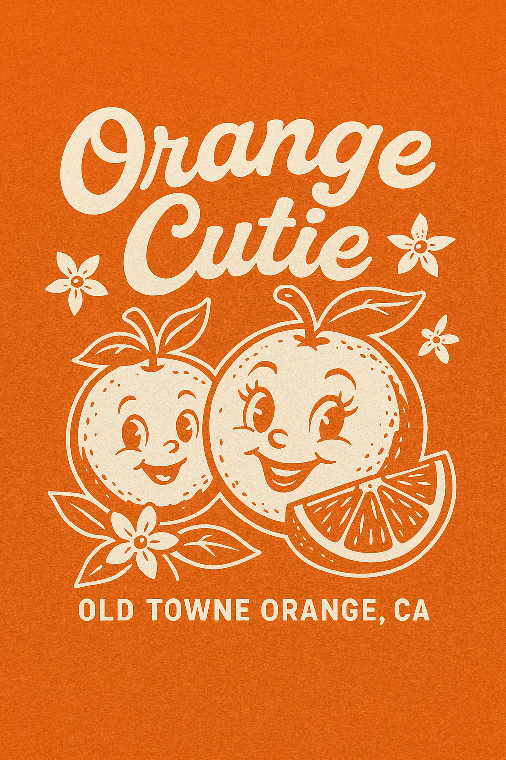 Orange Cutie Kids Shirt