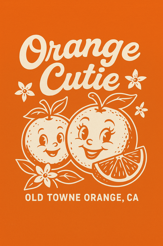 Orange Cutie Kids Shirt