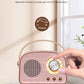 Mini Retro Fm Radio & Bluetooth Multifunction Speaker