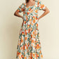Orange Grove Dress with Pockets