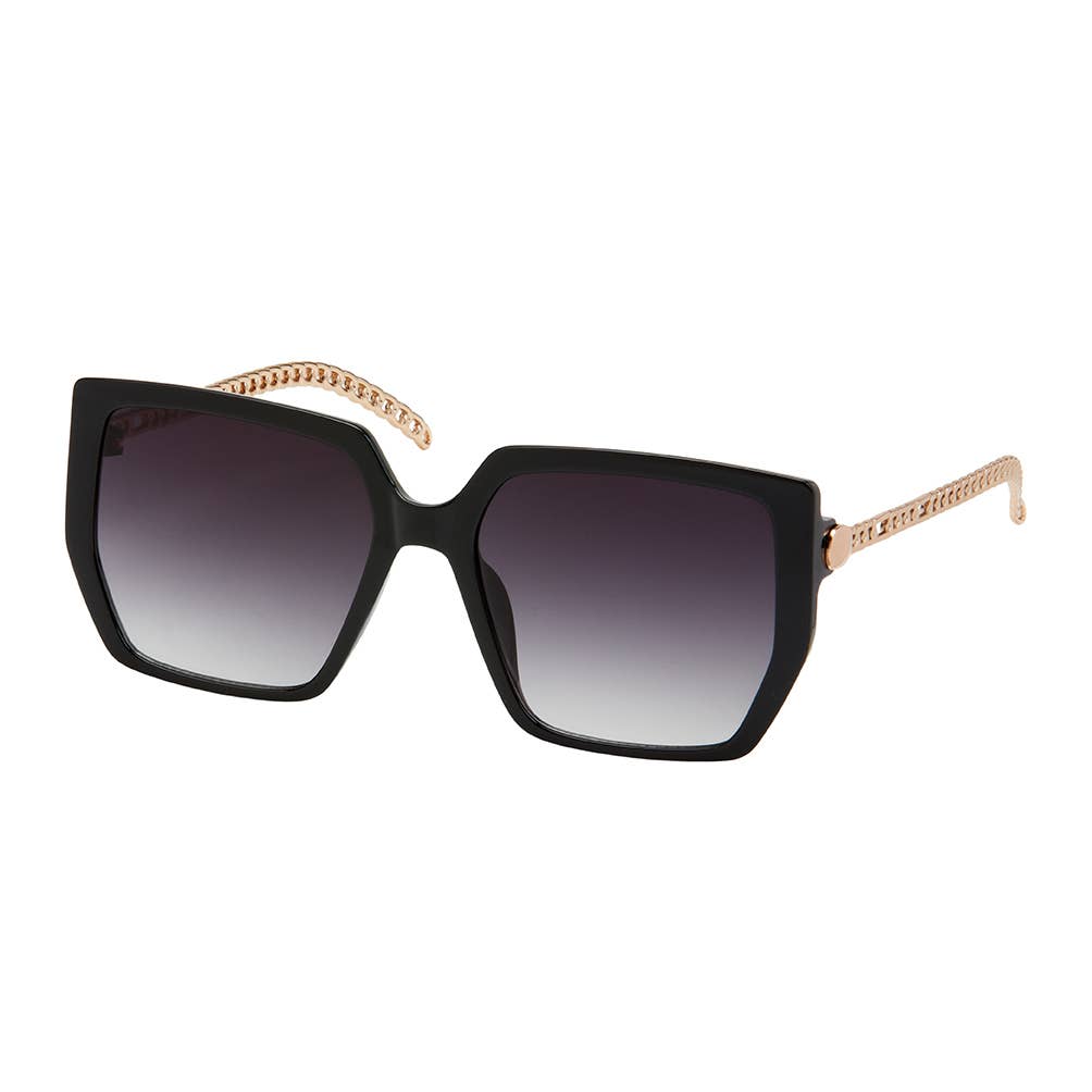 1304 Jade - Chic Oversized Women's Sunglasses