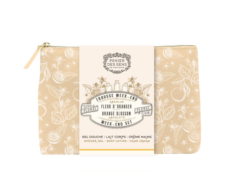 Orange Blossom Travel Pouch