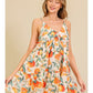 Citrus Chic Baby Doll Dress - Orange