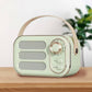 Mini Retro Fm Radio & Bluetooth Multifunction Speaker