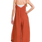 Wide Leg Rayon Challis Jumpers