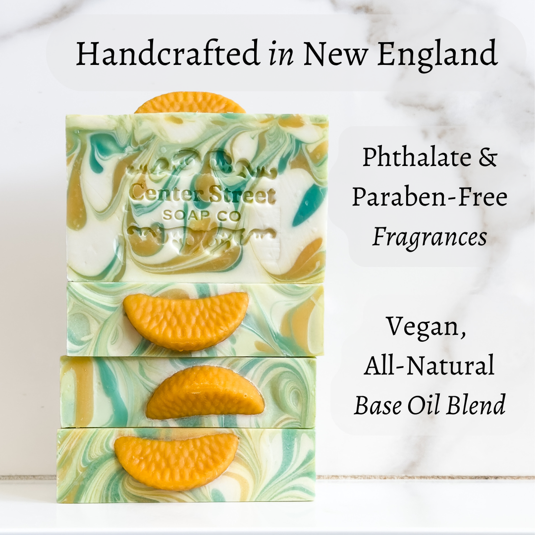Orange Grove Vegan Handmade Soap Bar - 4oz