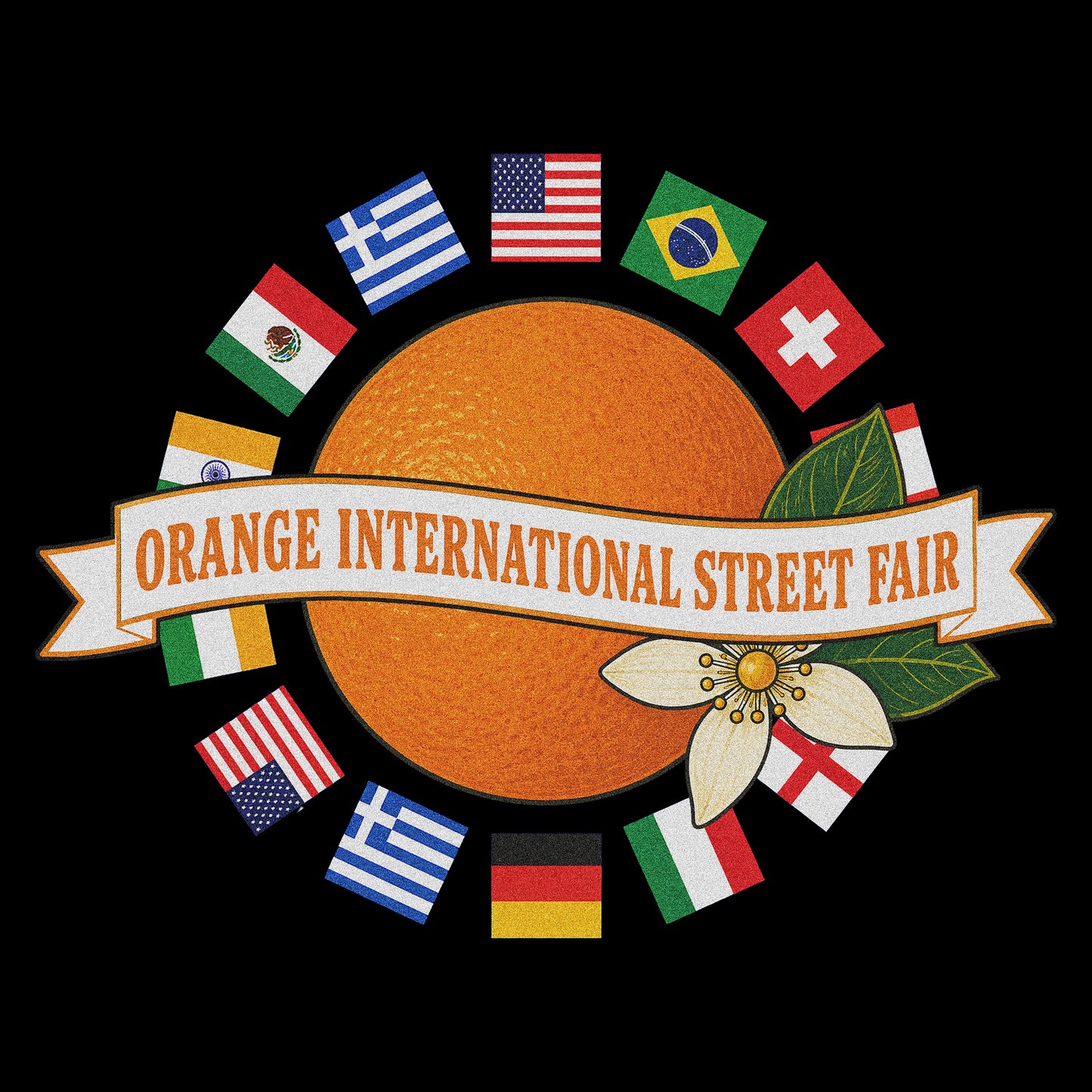 Limited Edition Orange Street Fair Shirt 2026! 🍊