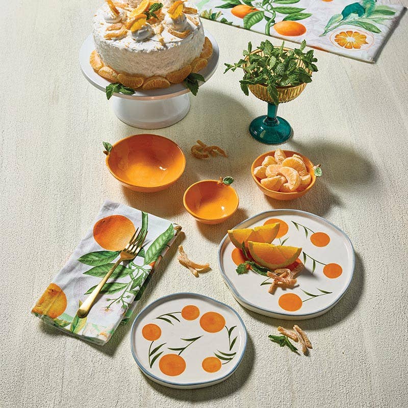 Orange Plate - Large