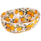 Orange Garden Serving Bowl