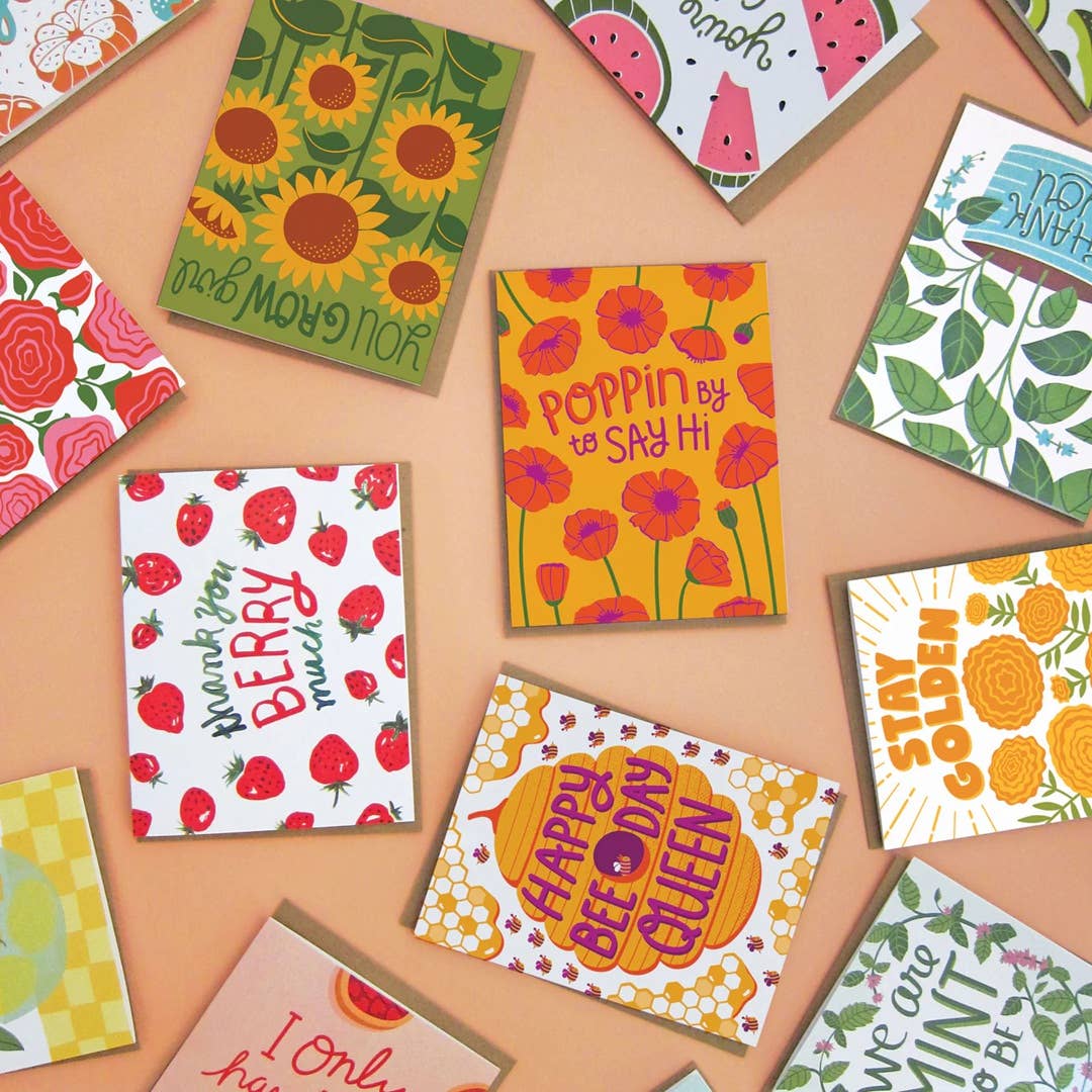 Basil Thank You Greeting Card