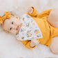 Bandana Bib - Tangerine Fruit