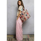 Quilted Velvet Tote Bag