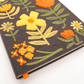 Chunky Flowers Embroidered Journal Notebook