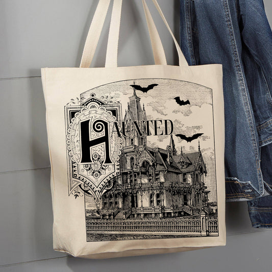 Haunted House Antique Fancy, 12 oz  Tote Bag