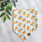 Orange You Glad Tie-On Dog Bandana