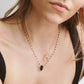 Dark Moon Onyx Necklace Set - Black Onyx