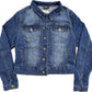 Orange Cutie Jean Jacket