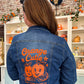 Orange Cutie Jean Jacket