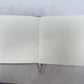 There's No Place Like Orange Foil Embossed Square Linen Notebook