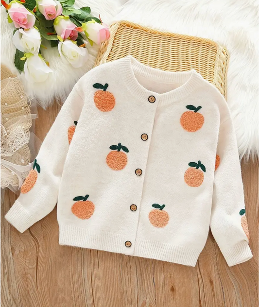 Orange Cutie Sweater