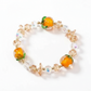 Orange Crystal Bracelet