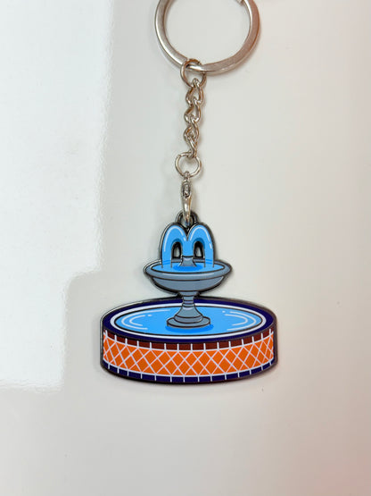 Fountain Keychain