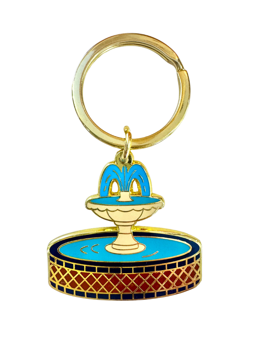 Fountain Keychain